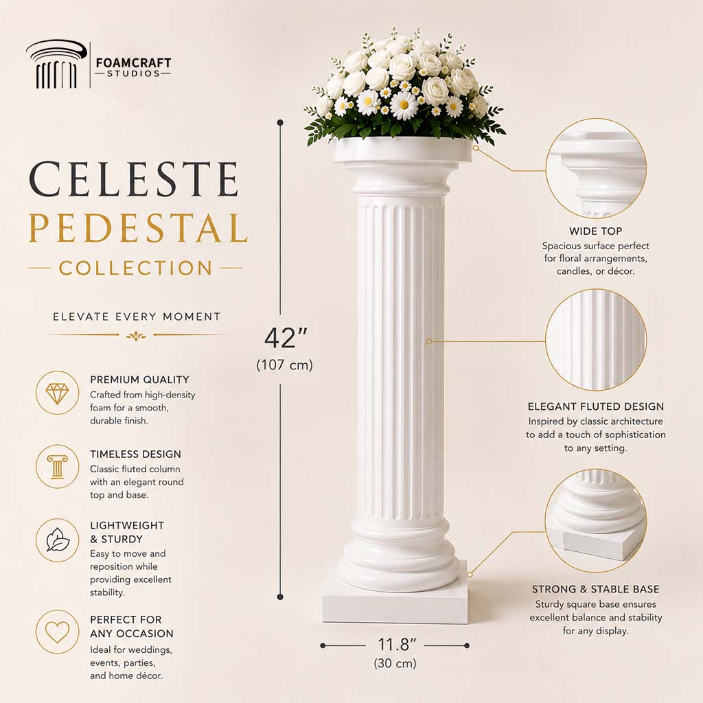 Celeste Pedestal Collection